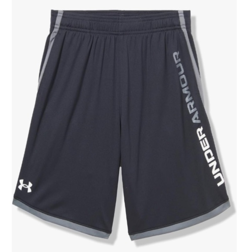 Under Armour Boys Black Athletic Shorts